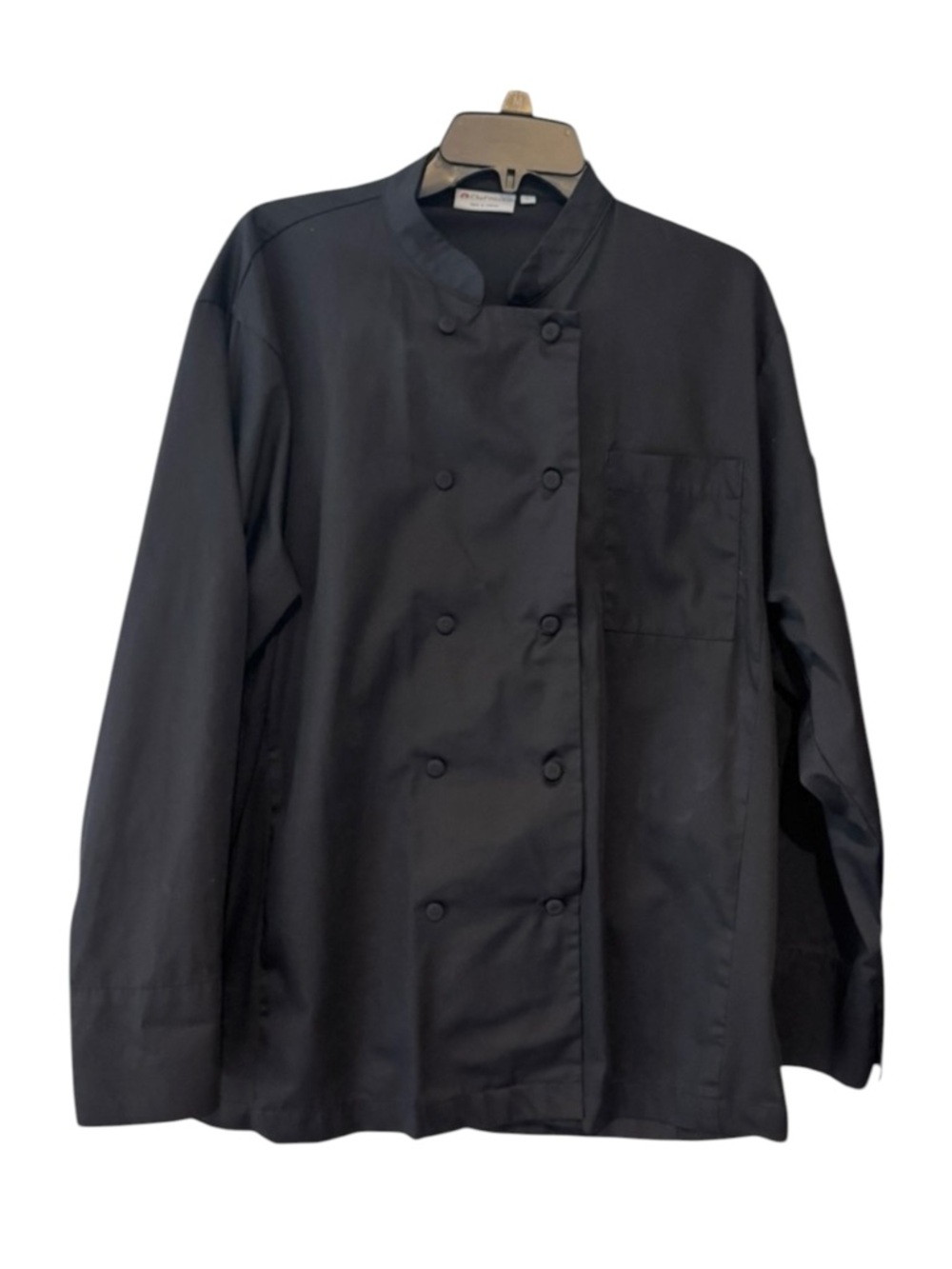 Chef Works Black Double-Breasted Chef‎ Jacket
